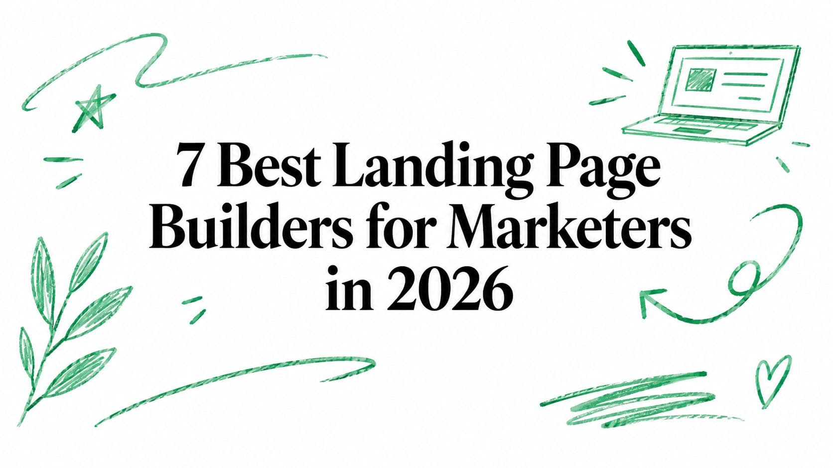 7 Best Landing Page Builders for Marketers in 2026