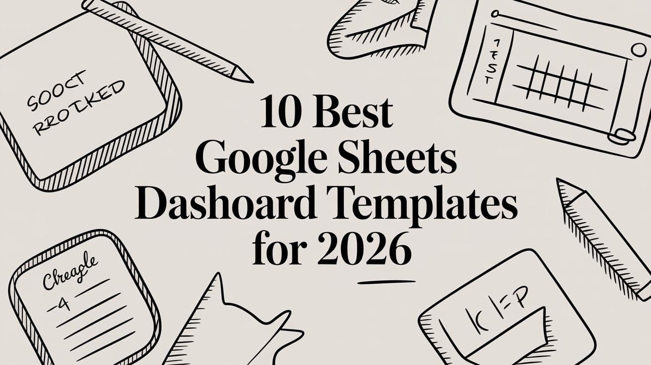 10 Best Google Sheets Dashboard Templates for 2026