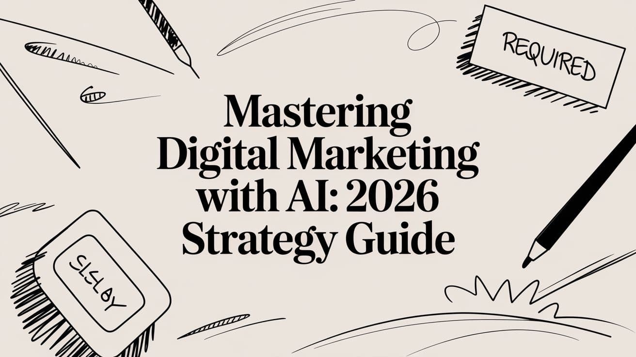 Mastering Digital Marketing With AI: 2026 Strategy Guide