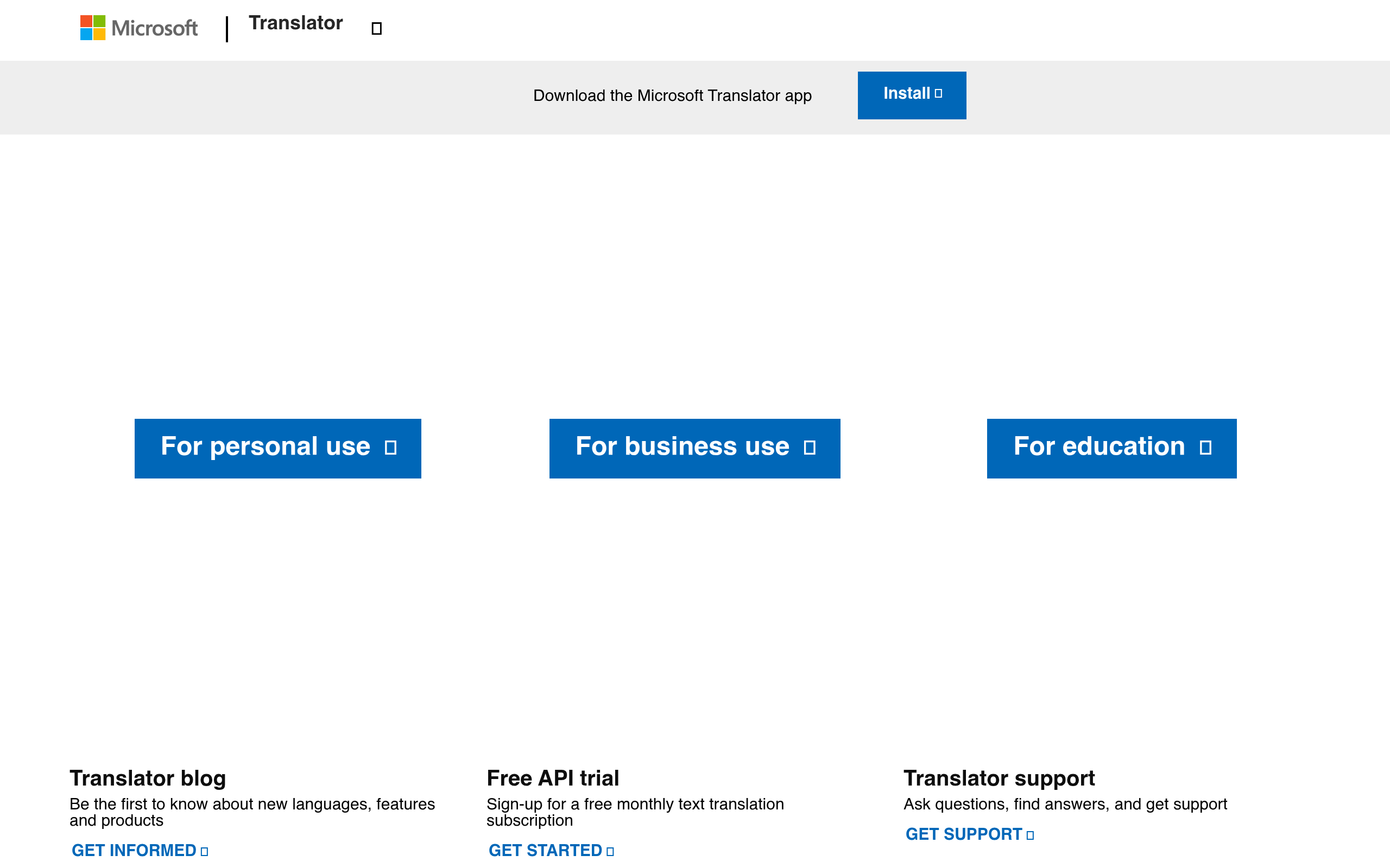 Microsoft Translator