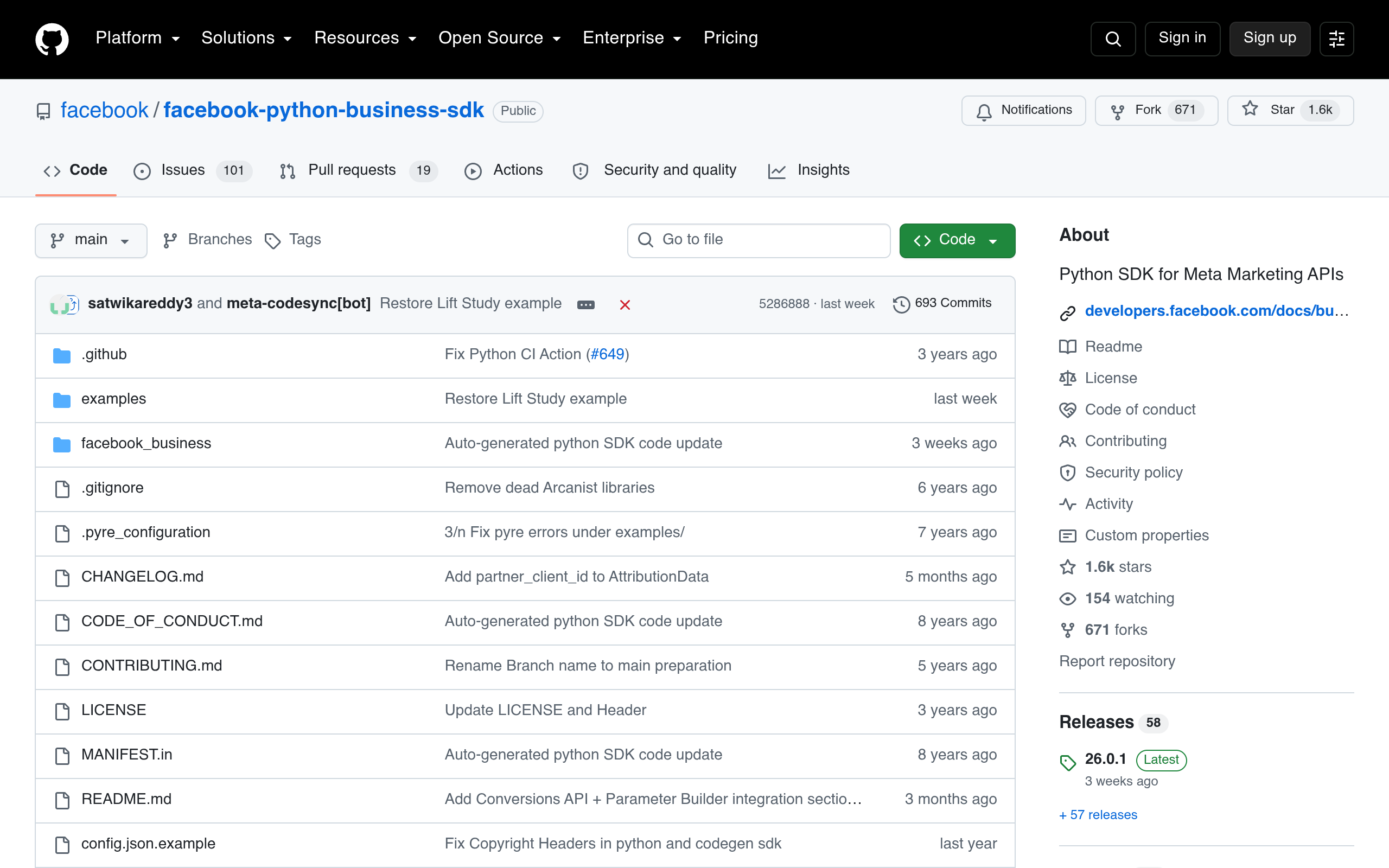 Facebook Business SDK