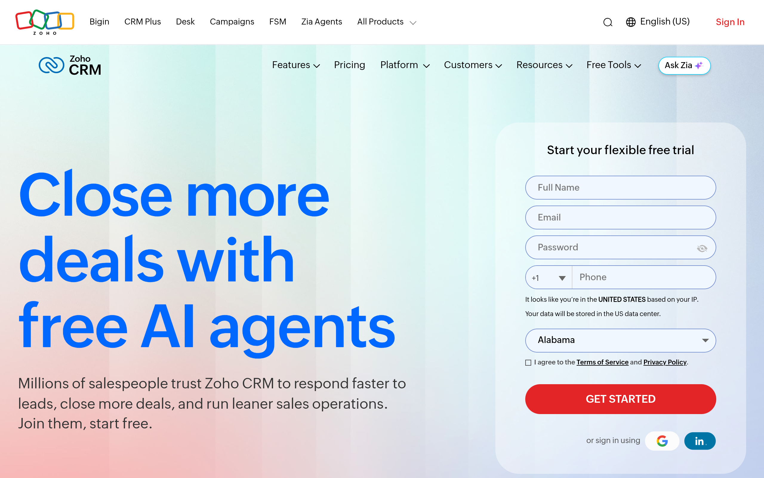 Zoho CRM