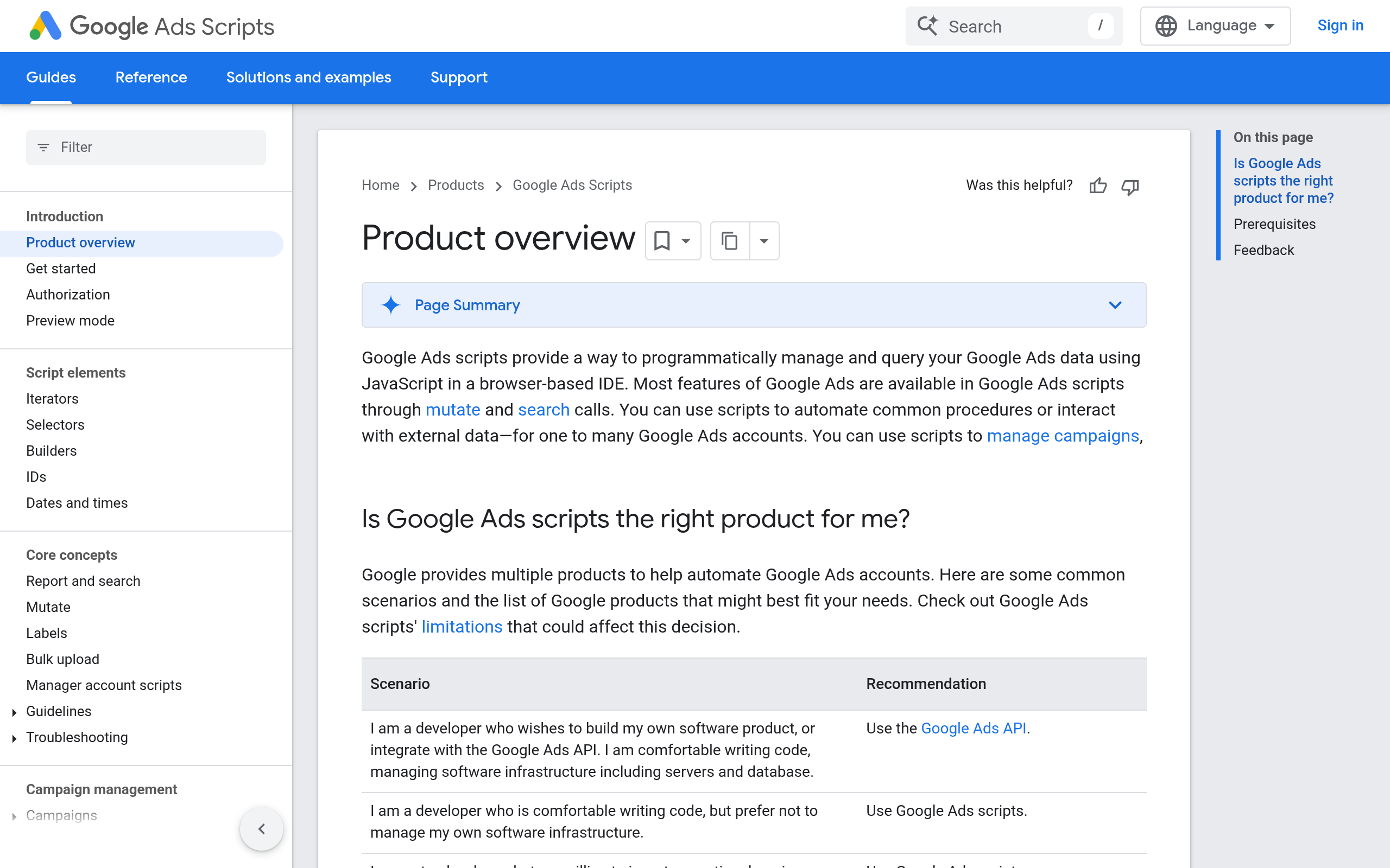 Google Ads Scripts