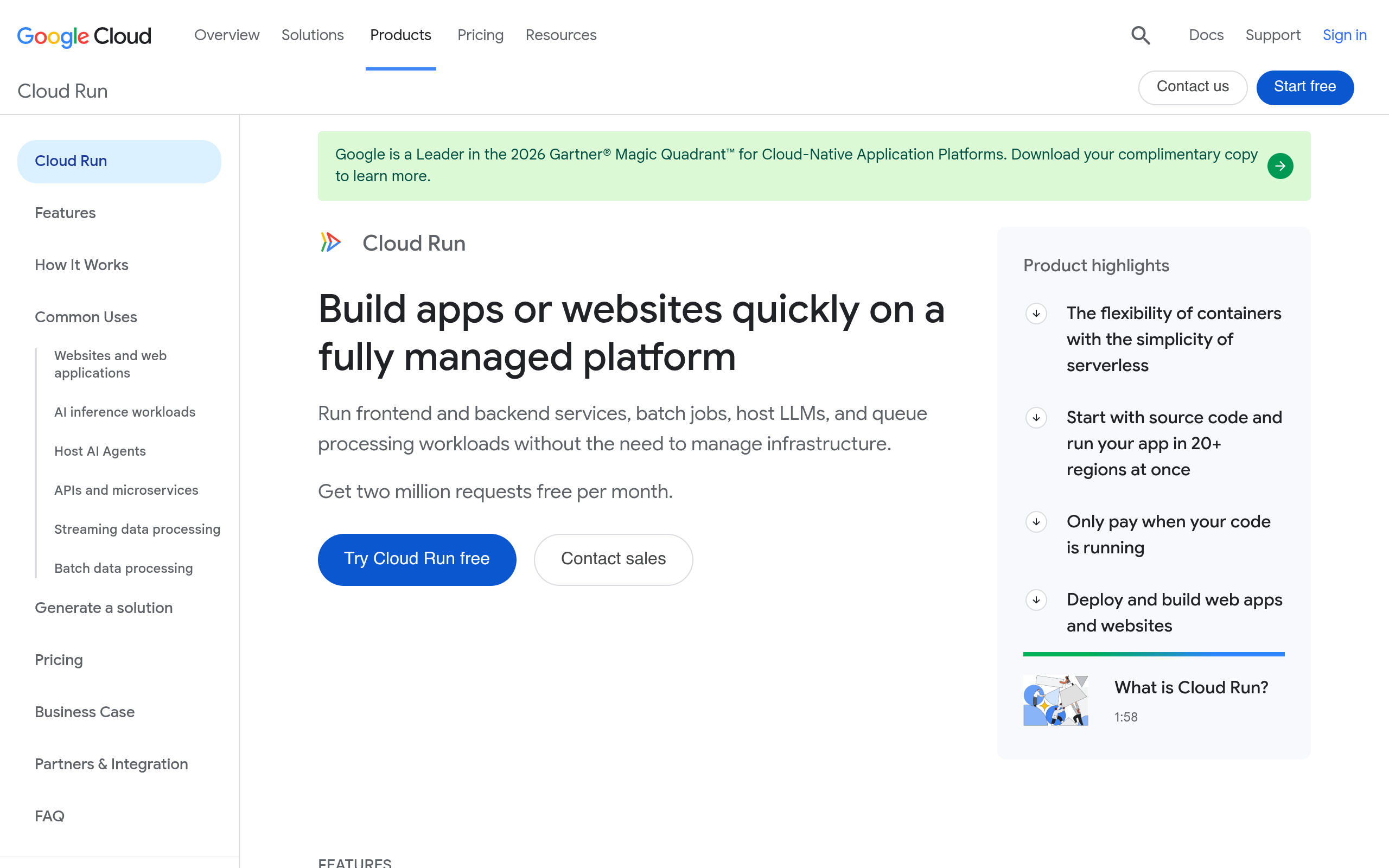 Google Cloud Run