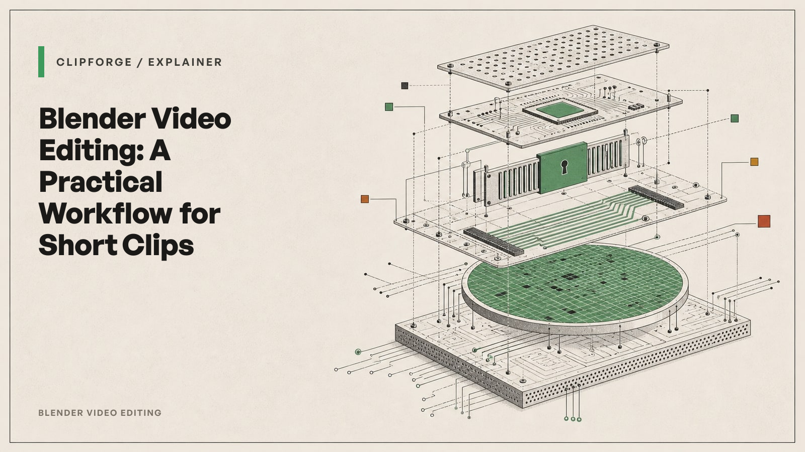 Blender Video Editing: A Practical Workflow for Short Clips
